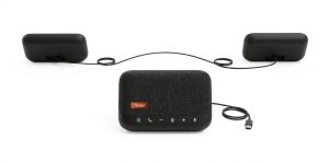 Conference Speaker AXTEL AX-100-CS, Bluetooth 20 m, USB Type-A/Type-C, Black/Grey