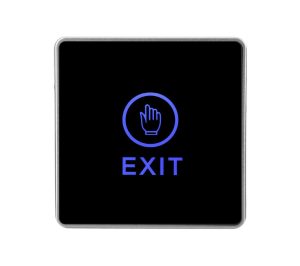 Buton de iesire cu touchscreen, aplicabil, ND-EB17-1; Iesire contact:NO/NC; Icon: hand;