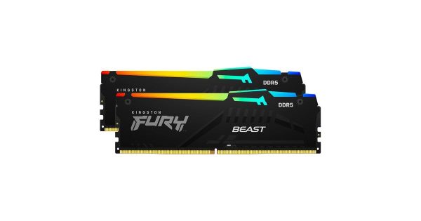 Memorie RAM Kingston FURY Beast, 16GB DDR5, 6000MHz, CL30