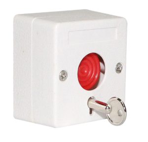 Buton panica cu cheie, material plastic ND-EB01