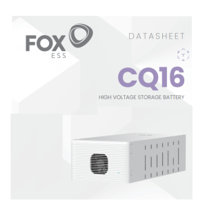 FoxESS High Voltage Battery Module CQ16 , 16kWh