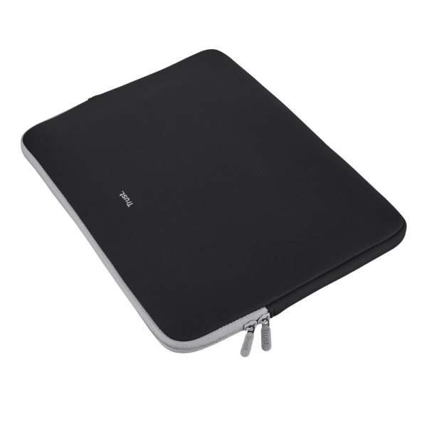 Geanta laptop Trust Primo Soft Sleeve, Negru, 2 ani Garantie
