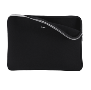 Geanta laptop Trust Primo Soft Sleeve, Negru, 2 ani Garantie