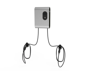 FOXESS EV Charger AC 2*22kW, 5M Cable, Bluetooth/WIFI/RFID/OCPP1.6J/LAN, TypeA RCD+MID