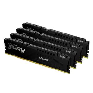 Memorie RAM Kingston FURY Beast, 128GB DDR5, 5600MHz, CL40
