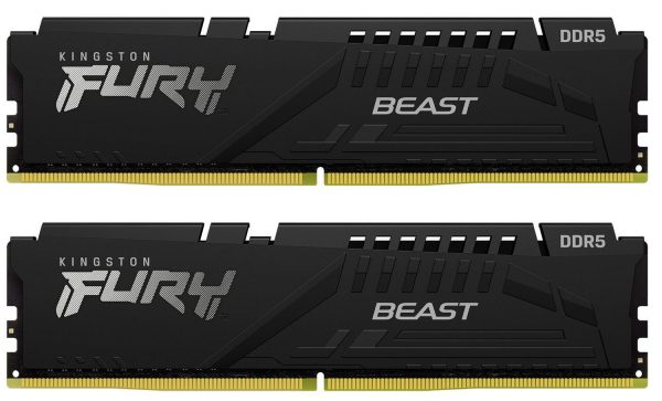 Memorie RAM Kingston FURY Beast, 64 GB DDR5, 6400 MHz,