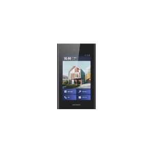 Videointerfon de exterior IP cu recunoastere faciala DS-KD9403-E6 carcasa de