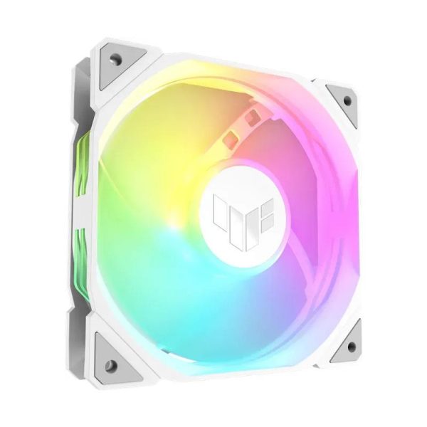 Ventilator Carcasa ASUS TUF GAMING TR120 ARGB REVERSE White, 12