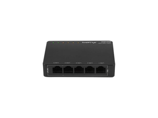 Switch  DSP3-1005-60W 5x 1 Gb PoE+ (4 porturi PoE
