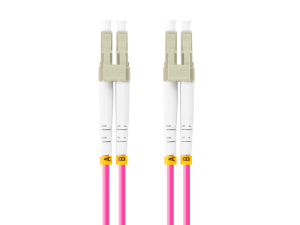 Patch cord fibră MM LC/UPC-LC/UPC duplex 5 m LSZH OM4