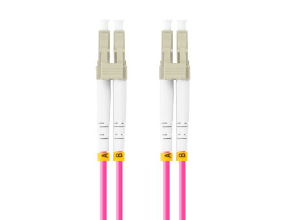Patch cord fibră MM LC/UPC-LC/UPC duplex 2 m LSZH OM4