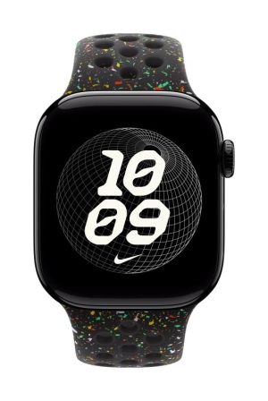 Curea pentru Apple Watch 42mm Midnight Black Nike Sport Band