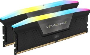 Memorie RAM Corsair Vengeance RGB, 32GB DDR5, 6000MHz, CL38