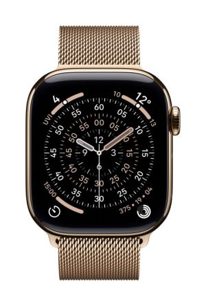 Curea pentru Apple Watch 42mm Milanese Loop: Gold Milanese Loop