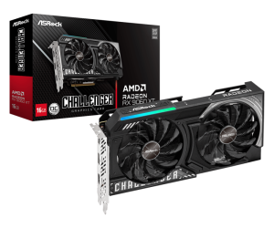 Placa video ASRock Radeon RX 9060 XT, 16GB GDDR6, PCI