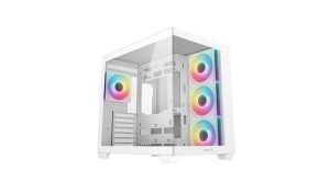 Carcasa DEEPCOOL CG530 4F WH, RGB, Mid Tower, White