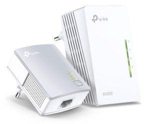 Kit Wi-Fi TP Link AV600 Powerline, Powerline: pana la 600