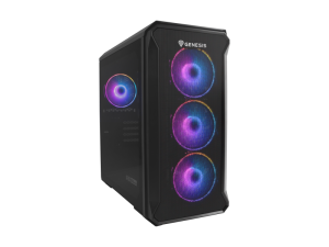 Carcasa GENESIS Irid 503 ARGB, Mini Tower, Black