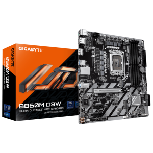 Placa de baza Gigabyte B860M D3W, Socket 1851, DDR5, Micro-ATX