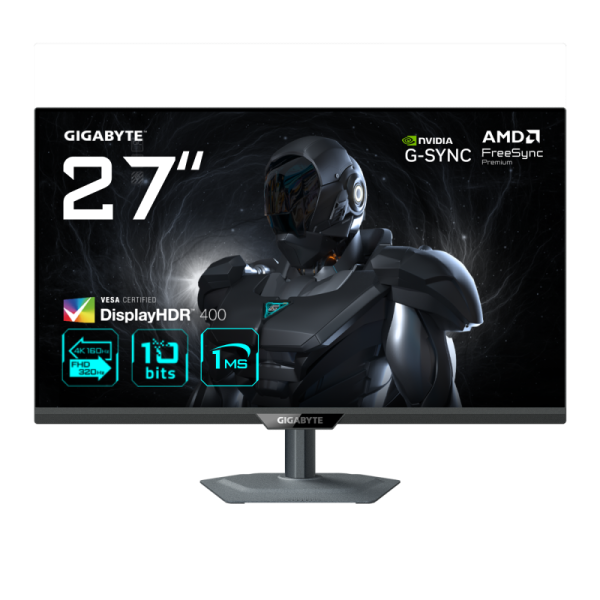 Monitor Gaming Gigabyte G27U, 27", 3840 x 2160 pixeli, Black,