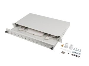 Patch panel fibră rack 19" 1U  12x SC simplex