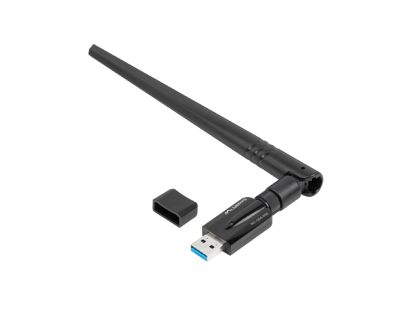 Adaptor USB placă rețea wireless  NC-1200-WIE AC1200 dual-band, 1x
