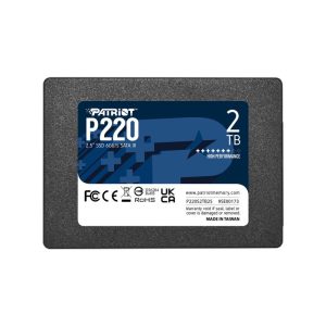 SSD intern Patriot P220, 2 TB, SATA, 2.5 inch