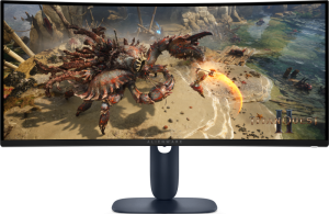 Monitor Gaming Alienware AW3425DWM, 34", 3440 x 1440 pixeli, Black,