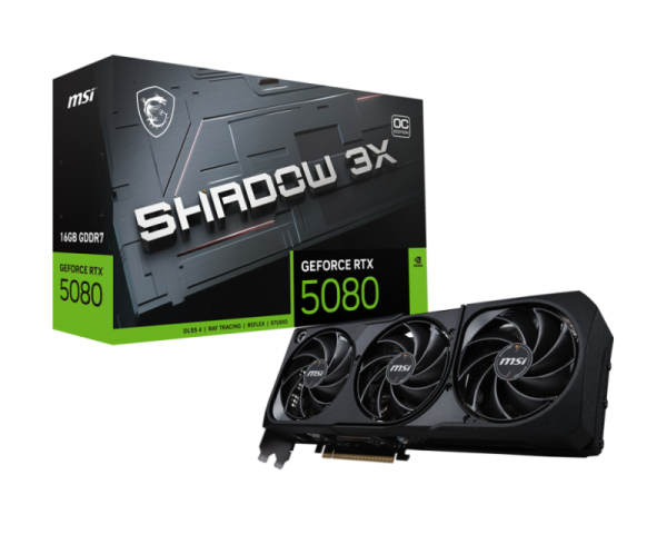 Placa video MSI GEFORCE RTX 5080, 16GB GDDR7, PCI Express