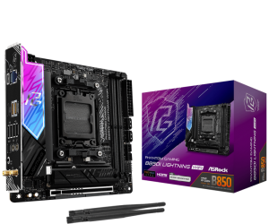 Placa de baza ASRock Phantom Gaming B850I Lightning WiFi, Socket