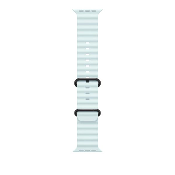 Curea pentru Apple Watch 49mm Ice Blue Ocean Band - Black Titanium