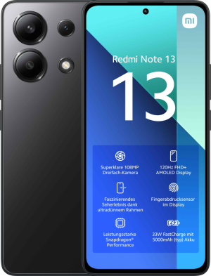 Telefon Xiaomi Redmi Note 13, Hybrid SIM, 8 GB RAM,