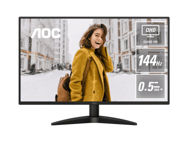 Monitor Gaming AOC Q27B36X, 27", 2560 x 1440 pixeli, Black,