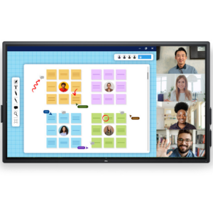 Monitor Commercial DELL P7525QT, 75", 3840 x 2160 pixeli, Touchscreen,