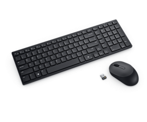 Kit Wireless tastatura si mouse DELL KM555, Negru