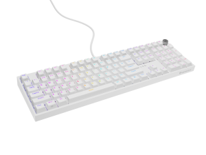 Tastatura Mecanica Gaming Genesis Thor 404, RGB, USB, Alb