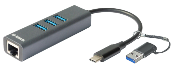 Adaptor Retea D-LINK DUB-2332, USB Type-C