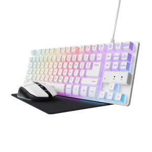 Tastatura Mecanica Gaming Trust GXT 794W 3-in-1 Gaming Bundle, RGB,