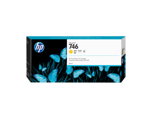 Cartus HP 746 300-ml Yellow DesignJet Ink Cartridge, Yellow