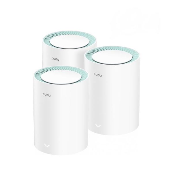 Router wireless CUDY M1300 3-PACK, WIFI 5, Mesh, Dual Band