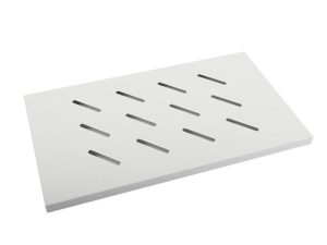 Poliță fixă 19" 1U / 486x270 mm,  max. 120