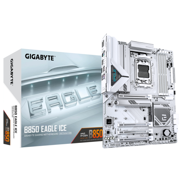 Placa de baza Gigabyte B850 EAGLE ICE, Socket AM5, DDR5,