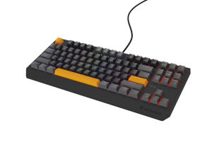 Tastatura Mecanica Gaming Genesis Thor 230 TKL, RGB, USB, gri