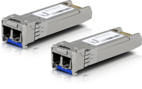 Ubiquiti UACC-OM-SM-10G-D-2. Tip aparat emisie-recepție SFP: Fibră optică, Rată maximă