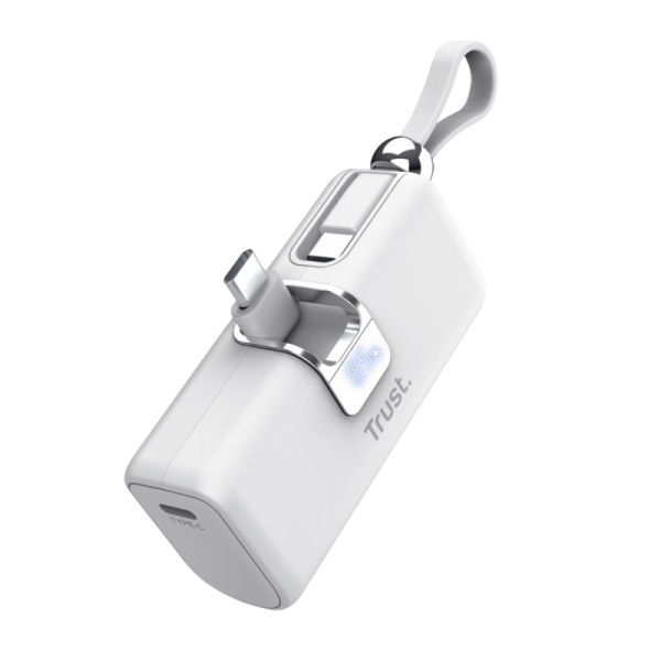 Pocket Powerbank Trust Pacto, capacitate 5000 mAh, timp reincarcare baterie