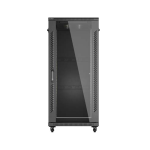 Dulap rack 19" perete 27U/600X1000 (FLAT PACK) WITH GLASS DOOR,