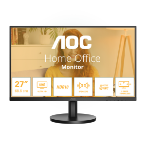 Monitor Consumer AOC U27B3A, 27", 3840 x 2160 pixeli, Black,