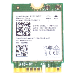 Adaptor Wireless DELL AX211, WIFI 6, Mesh, Tri-Band