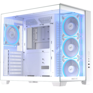 Carcasa ASUS A32 Plus TG ARGB White, Mid Tower, White
