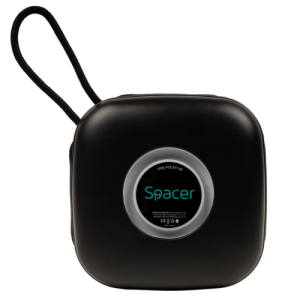 Boxa Spacer portabila bluetooth, POCKET-BK, RMS: 5W, RGB, acumulator 500mAh,